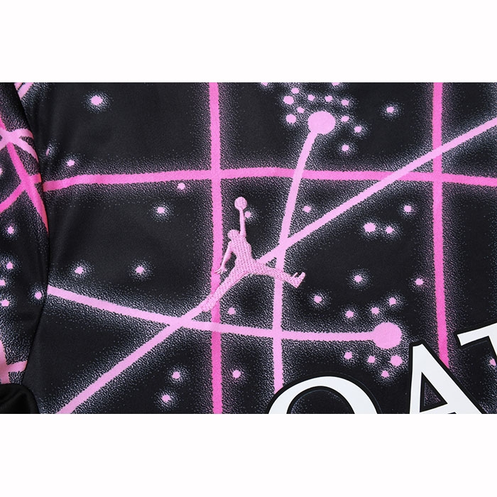 Chandal del Paris Saint-Germain Jordan Manga Corta 25-26 Negro Rosa - Pantalon Corto